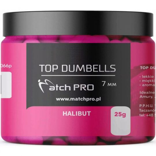 DUMBELLS MATCH PRO TOP HALIBUT 7mm 25g DUMBELLS MATCH PRO TOP HALIBUT 7mm 25g