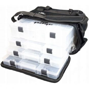 TORBA FOX RAGE Z PUDEŁKAMI STACKER MEDIUM