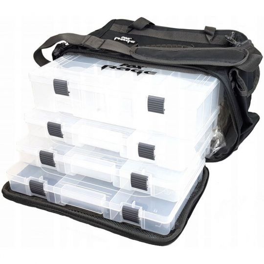 TORBA FOX RAGE Z PUDEŁKAMI STACKER MEDIUM TORBA FOX RAGE Z PUDEŁKAMI STACKER MEDIUM