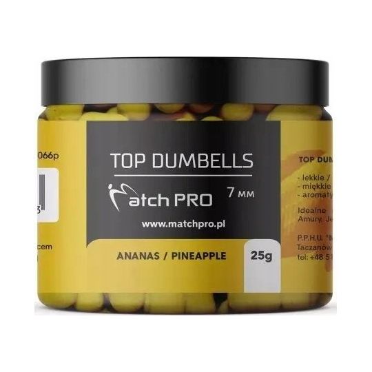 DUMBELLS MATCH PRO TOP ANANAS 7mm 25g DUMBELLS MATCH PRO TOP ANANAS 7mm 25g