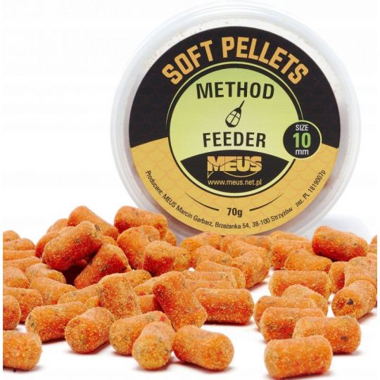 PELLET MEUS SOFT 10mm 70G POMARAŃCZ MAKRELA PELLET MEUS SOFT 10mm 70G POMARAŃCZ MAKRELA