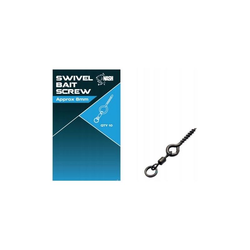 WKRĘT NASH Z KRĘTLIKIM BAIT SCREW 8mm