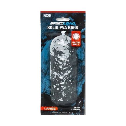 WORKI NASH PVA SPEEDLOAD BAGS SLOW MELT LARGE WORKI NASH PVA SPEEDLOAD BAGS SLOW MELT LARGE
