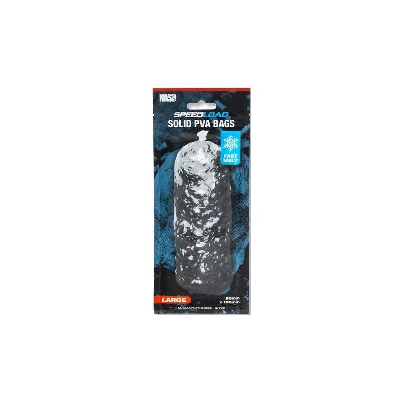 WORKI NASH PVA SPEEDLOAD BAGS FAST MELT LARGE WORKI NASH PVA SPEEDLOAD BAGS FAST MELT LARGE