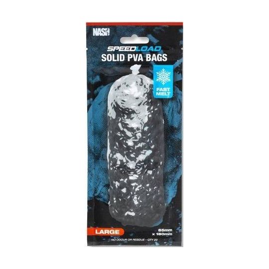 WORKI NASH PVA SPEEDLOAD BAGS FAST MELT LARGE WORKI NASH PVA SPEEDLOAD BAGS FAST MELT LARGE