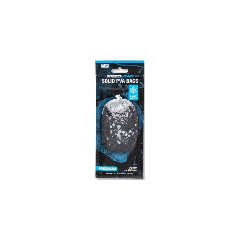 WORKI NASH PVA SPEEDLOAD BAGS FAST MELT MEDIUM WORKI NASH PVA SPEEDLOAD BAGS FAST MELT MEDIUM