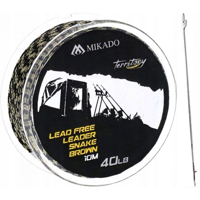 MATERIAŁ PRZYPONOWY MIKADO LEADFREE 10m 40LB CAMO MATERIAŁ PRZYPONOWY MIKADO LEADFREE 10m 40LB CAMO