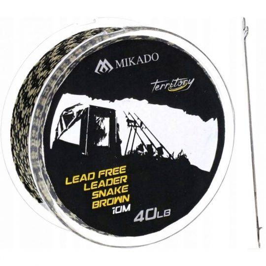 MATERIAŁ PRZYPONOWY MIKADO LEADFREE 10m 40LB CAMO MATERIAŁ PRZYPONOWY MIKADO LEADFREE 10m 40LB CAMO