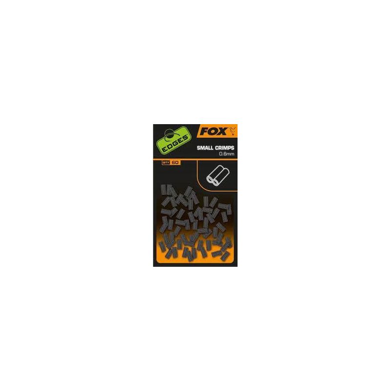 ZACISKI FOX CYBANTY CRIMPS SMALL 0.6mm 60szt ZACISKI FOX CYBANTY CRIMPS SMALL 0.6mm 60szt