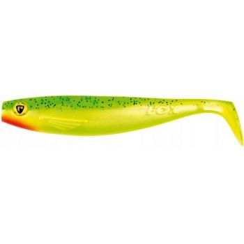 GUMA FOX RAGE PRO SHAD 14cm UV LEMON TIGER