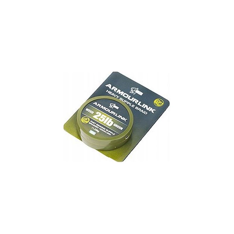 PLECIONKA NASH ARMOURLINK 25lb WEED 20m PLECIONKA NASH ARMOURLINK 25lb WEED 20m
