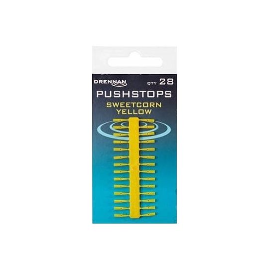 STOPERY DRENNAN PUSHSTOP SWEETCORN YELLOW 28szt STOPERY DRENNAN PUSHSTOP SWEETCORN YELLOW 28szt