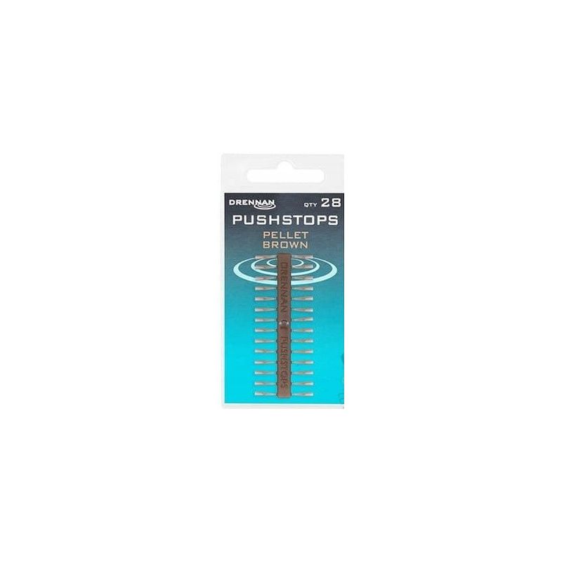 STOPERY DRENNAN PUSHSTOP PELLET BROWN 28szt STOPERY DRENNAN PUSHSTOP PELLET BROWN 28szt