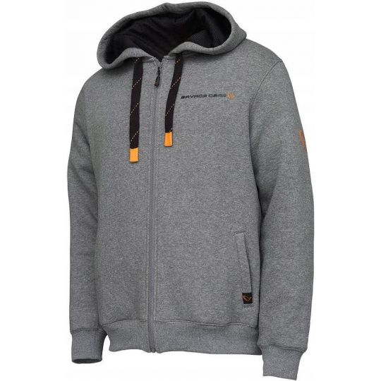 BLUZA SAVAGE GEAR CLASSIC ZIP HOODIE GREY L ZAMEK BLUZA SAVAGE GEAR CLASSIC ZIP HOODIE GREY L ZAMEK