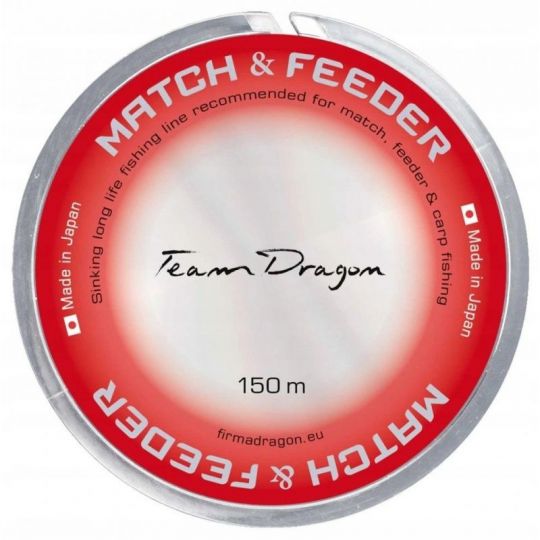 ŻYŁKA DRAGON MATCH & FEEDER 150m 0,30mm 9,75kg ŻYŁKA DRAGON MATCH & FEEDER 150m 0,30mm 9,75kg