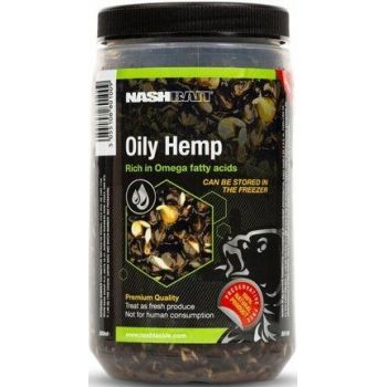 KONOPIE NASH OILY HEMP 500ml ZIARNA W OLEJU