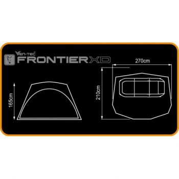 NAMIOT FOX FRONTIER XD + NAMIOT WEWNĘTRZNY
