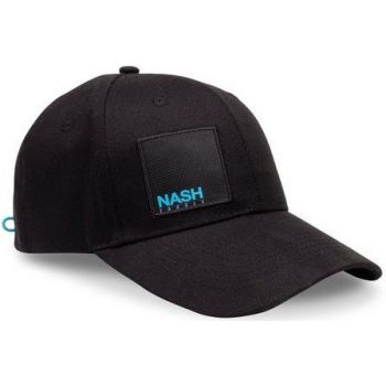 CZAPKA Z DASZKIEM NASH SQUARE PRINT CAP BLACK