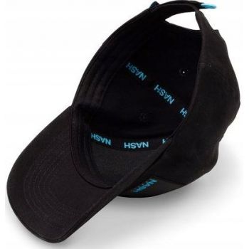CZAPKA Z DASZKIEM NASH SQUARE PRINT CAP BLACK