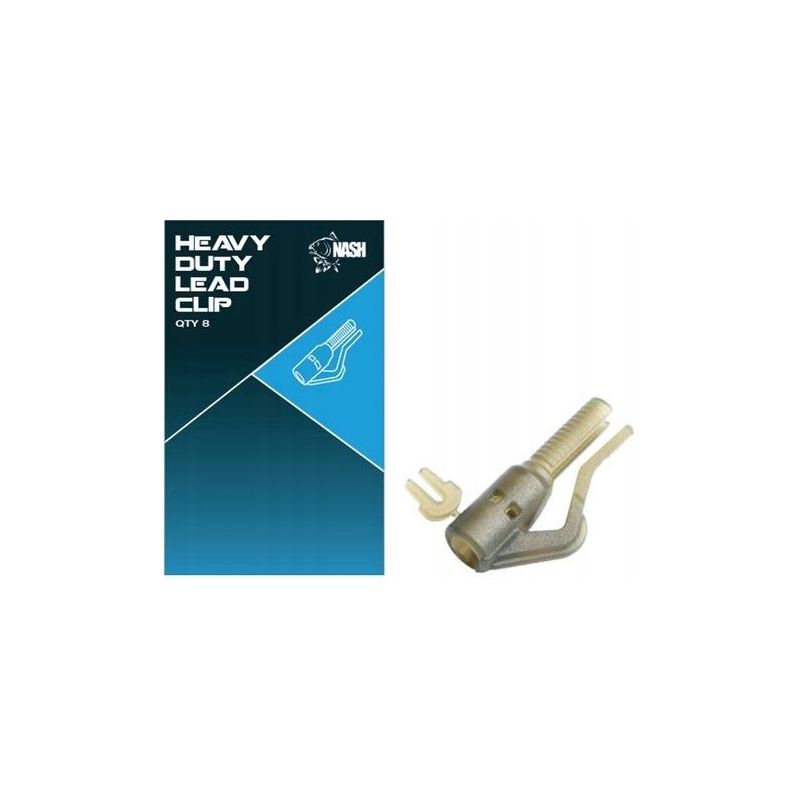 KLIPS BEZPIECZNY NASH HEAVU DUTY LEAD CLIPS KLIPS BEZPIECZNY NASH HEAVU DUTY LEAD CLIPS
