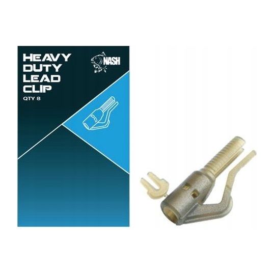 KLIPS BEZPIECZNY NASH HEAVU DUTY LEAD CLIPS KLIPS BEZPIECZNY NASH HEAVU DUTY LEAD CLIPS