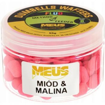 DUMBELLS MEUS WAFTERS FLUO 8mm MIÓD MALINA