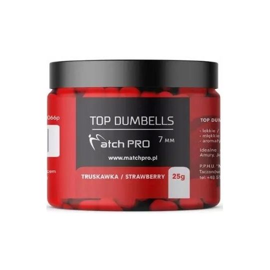 DUMBELLS MATCH PRO TOP TRUSKAWKA 7mm 25g DUMBELLS MATCH PRO TOP TRUSKAWKA 7mm 25g