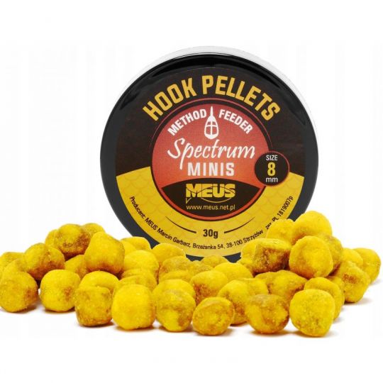 PELLET MEUS HOOK SPECTRUM MINIS 8mm BANAN PELLET MEUS HOOK SPECTRUM MINIS 8mm BANAN