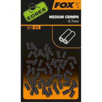 ZACISKI FOX CYBANTY CRIMPS MEDIUM 0.7mm 60szt