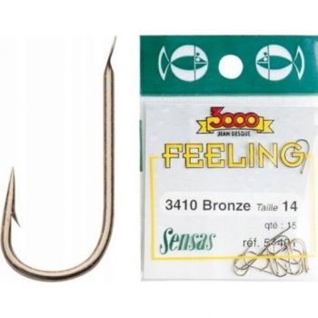 HACZYKI SENSAS 3410 BRONZE ROZMIAR 10 HAKI