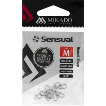 AGRAFKA MIKADO ROUND SNAP ROZMIAR XS