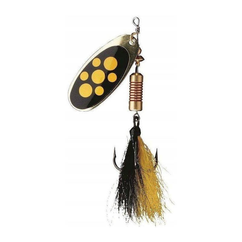 BŁYSTKA OBROTOWA DAM SPINNER DRESSED BLACKY 3 6g BŁYSTKA OBROTOWA DAM SPINNER DRESSED BLACKY 3 6g
