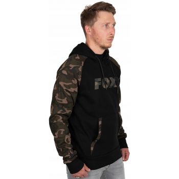 BLUZA FOX BLACK CAMO RAGLAN HOODIE ROZMIAR XL