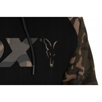 BLUZA FOX BLACK CAMO RAGLAN HOODIE ROZMIAR XL