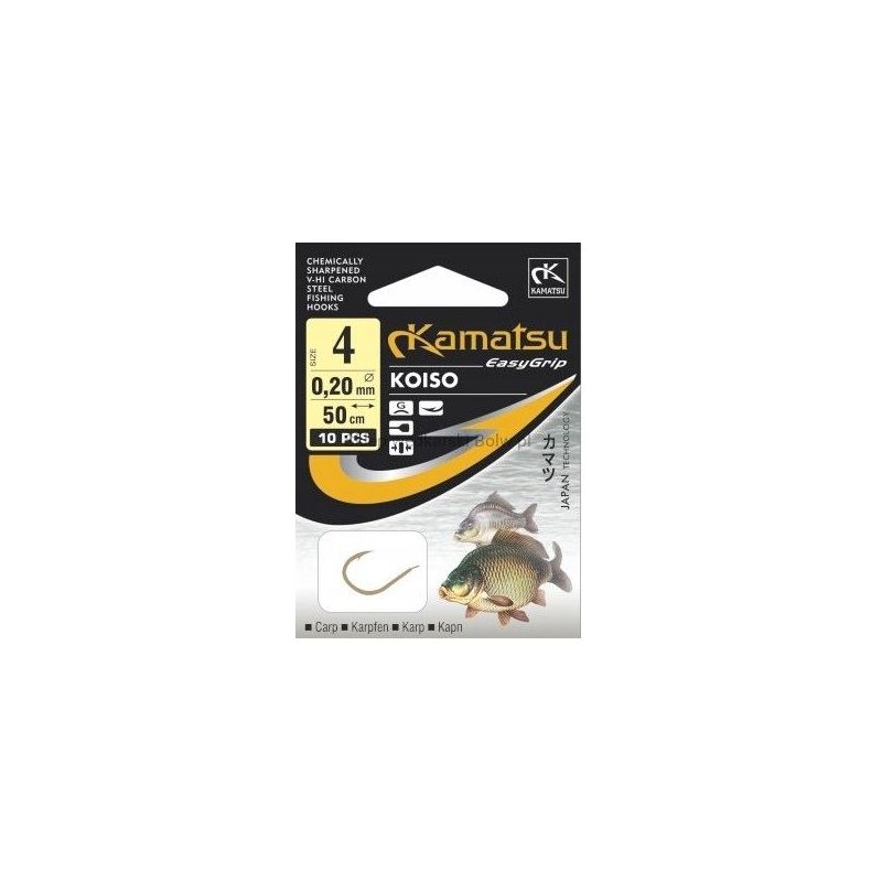 PRZYPON KAMATSU KONGER KOISO 50 KARP 5204 ROZ. 4 PRZYPON KAMATSU KONGER KOISO 50 KARP 5204 ROZ. 4