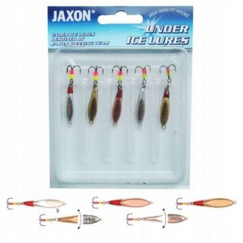 ZESTAW BŁYSTEK PODLODOWYCH JAXON C 2.0g MIX 5szt