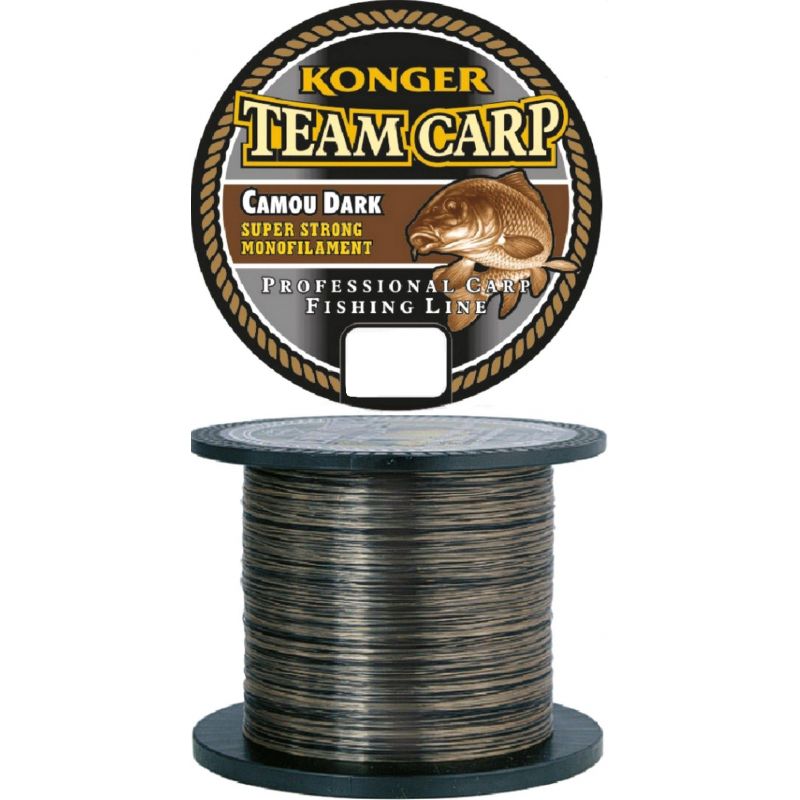ŻYŁKA KONGER TEAM CARP CAMOU DARK 1000m 0,28mm ŻYŁKA KONGER TEAM CARP CAMOU DARK 1000m 0,28mm
