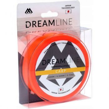 ŻYŁKA MIKADO DREAMLINE CARP 1200m 0,30mm FLUO ORAN