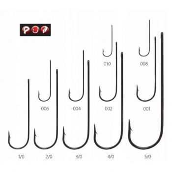 HACZYKI GAMAKATSU LS-5013F HOOKS BLACK  1