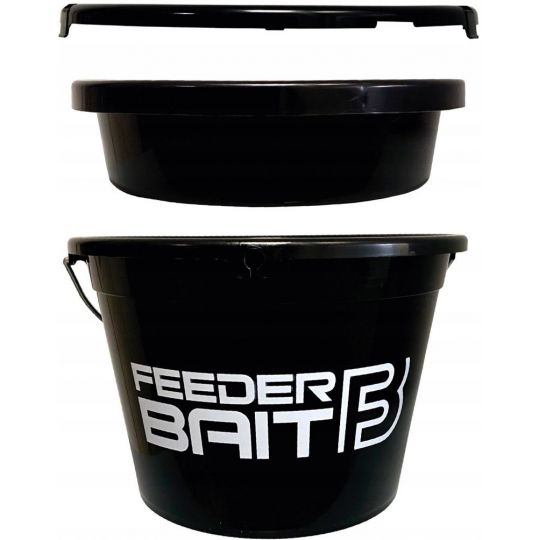 WIADRO FEEDER BAIT 13l ZESTAW MISKA POKRYWKA WIADRO FEEDER BAIT 13l ZESTAW MISKA POKRYWKA