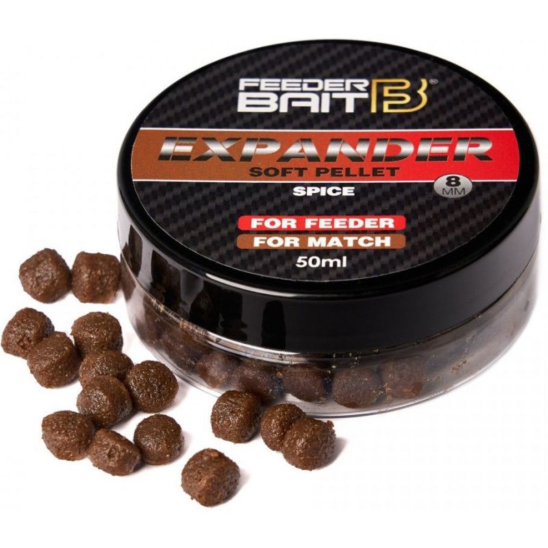 PELLET FEEDER BAIT SOFT EXPANDER SPICE 8mm 50ml PELLET FEEDER BAIT SOFT EXPANDER SPICE 8mm 50ml