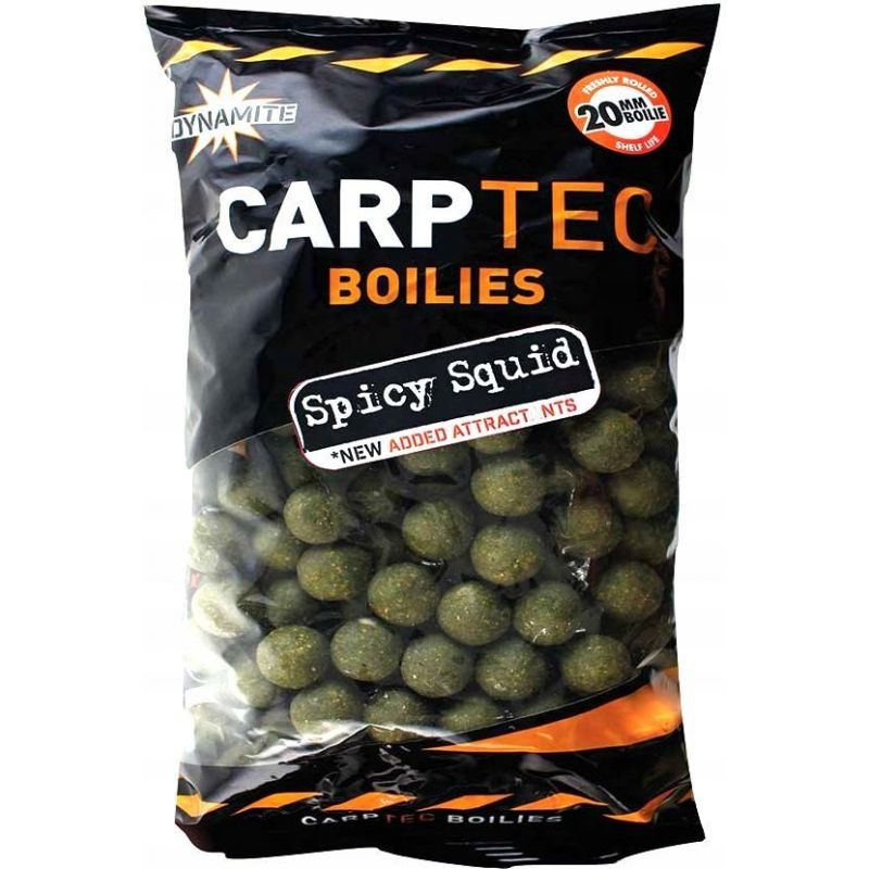 KULKI DYNAMITE BAITS CARPTEC SPICY SQUID 20mm 1kg KULKI DYNAMITE BAITS CARPTEC SPICY SQUID 20mm 1kg