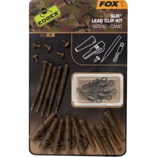 ZESTAW Z KLIPSEM FOX CAMO SILK LEAD CLIP BEZPIECZN ZESTAW Z KLIPSEM FOX CAMO SILK LEAD CLIP BEZPIECZN