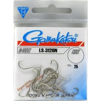 HACZYKI GAMAKATSU LS-3120N HOOKS NICKEL  8