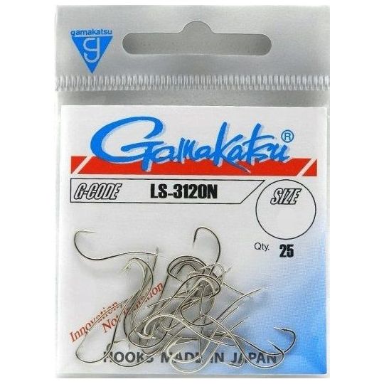 HACZYKI GAMAKATSU LS-3120N HOOKS NICKEL 8 HACZYKI GAMAKATSU LS-3120N HOOKS NICKEL 8
