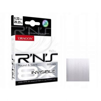 PLECIONKA DRAGON R’N’S 8X INVISIBLE 150M 0,25mm