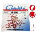 HACZYKI GAMAKATSU LS-1010R HOOKS RED 18