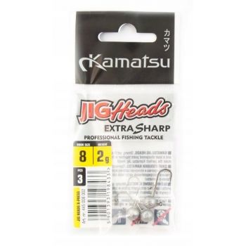 GŁÓWKI JIGOWE KAMATSU X-PRESS 8 2g 3szt
