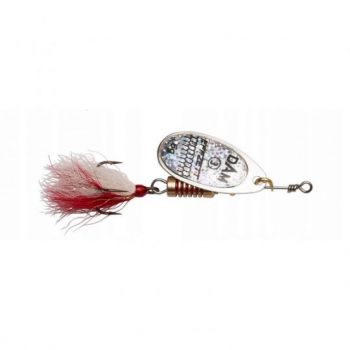 BŁYSTKA OBROTOWA DAM SPINNER DRESSED SILVER 2 4g