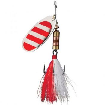 BŁYSTKA OBROTOWA DAM SPINNER DRESSED STRIPE 6 20g